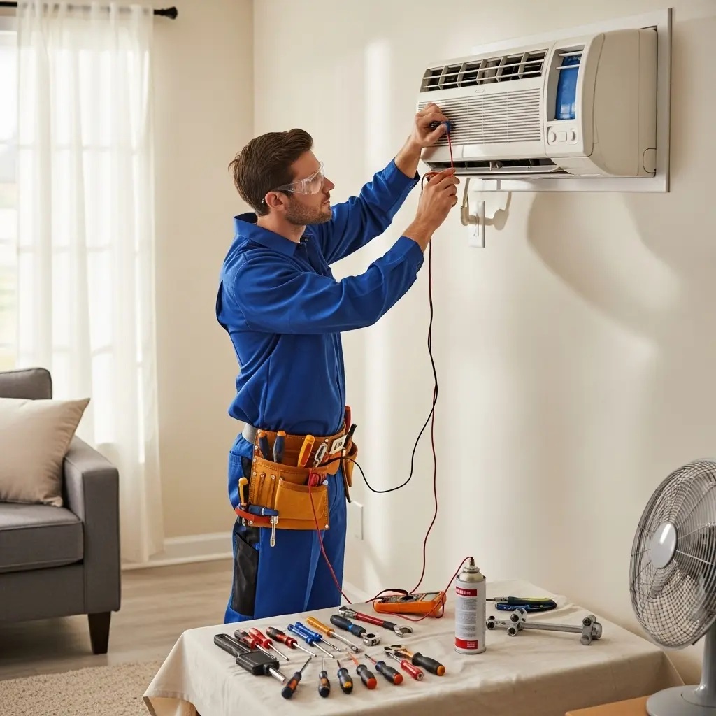 Yenimahalle Bosch Bosch klima gaz dolumu ve bakım – Enerji verimliliği artırıldı. - Teknik servis örneği